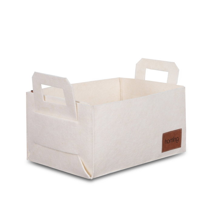 Aberto Design Organizador de Escritorio de Fieltro Crema HMY - 6266 Aberto Design Organizador de Escritorio de Fieltro Crema HMY - 6266
